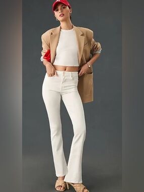 NWT Fidelity Lily High Rose Boot Cut Jeans Size 26